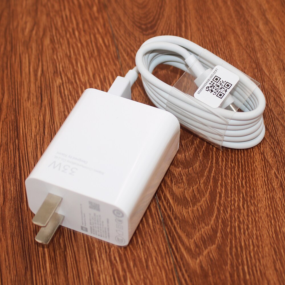 MDY-11-EX Xiaomi ładowarka 33W Turbo szybkie ładowanie Adapter 6A kabel typu C do Mi 10 9 10T Lite uwaga 11 10 9 Pro 8T Black Shark 4 S