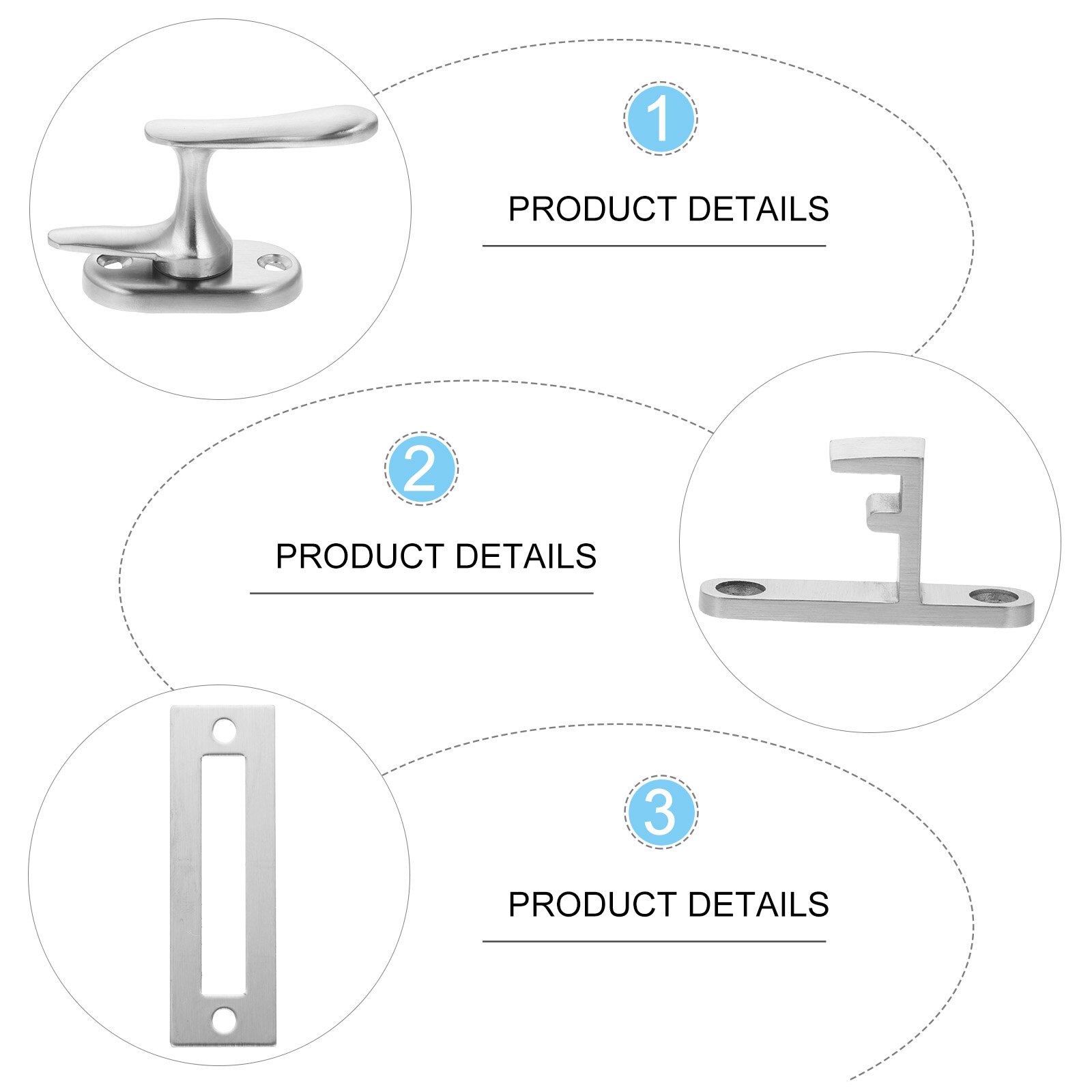 Multi-function Stainless Steel Door Parts Window for Barn Door Window