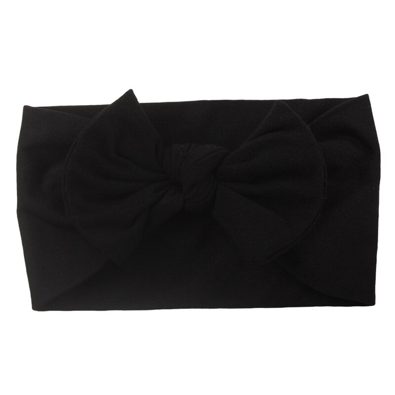 Bandeaux mignons pour bébés filles, accessoires de cheveux pour tout-petits, Turban solide, nœud, accessoires pour filles: 3909