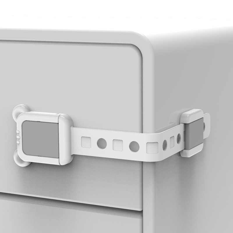 Fechadura bloqueio de segurança para crianças, bloqueio de geladeira para portas e gavetas de armário, plástico para crianças, capa de proteção de segurança