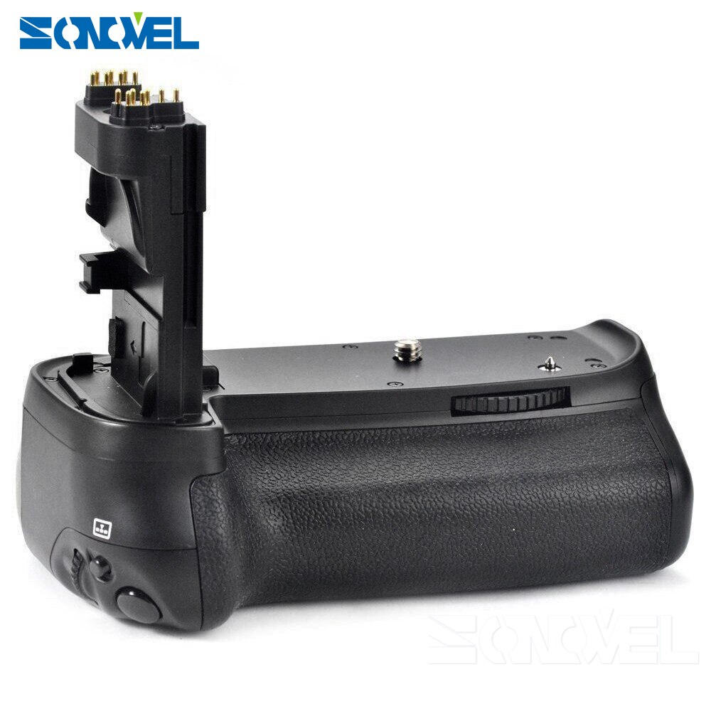 with LP-E6 Battery Meike MK-70D Vertical Battery Grip Holder For Canon EOS 70D 80D DSLR Camera as BG-E14