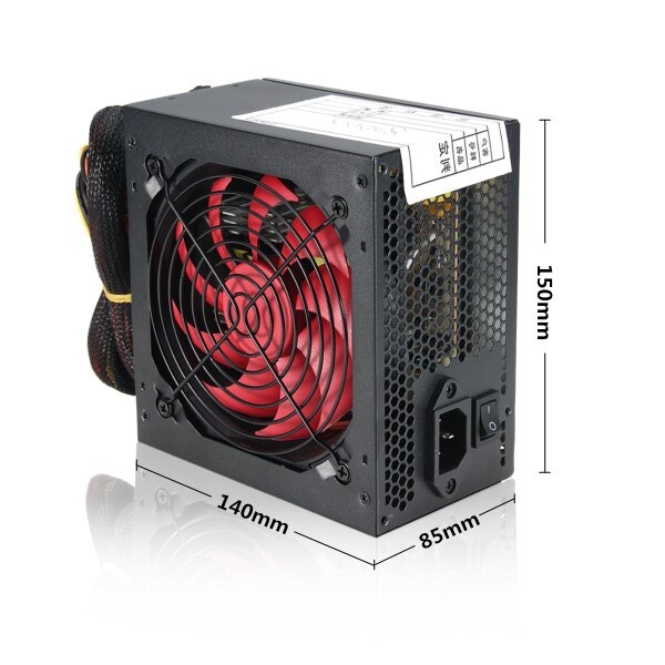 800W Multi-channel PC Power Supply 12cm Fan Computer Power Supply for Intel AMD PC 12V ATX SLI PCI-E Gaming