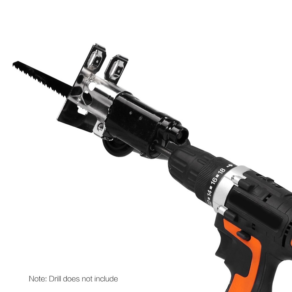 Reciprocating Saw Attachment Change Electric Drill Into Reciprocating Saw Jig Saw Metal File For Wood Metal Cutting