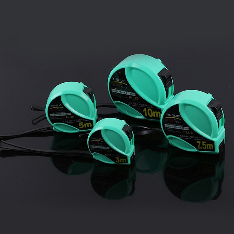 3M-10M Precise Measuring Tape Woodworking Tools High Weasteel Steel Tape Measures Resistant Engineering Measuring Hand Tool 1pcs