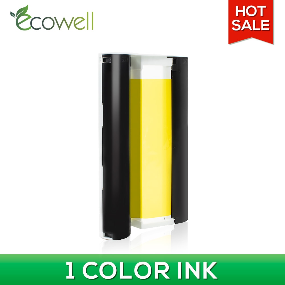 Ecowell 1 Pcs KN-36IN Kn 108IN Kleur Inkt Cartridge Voor Canon Selphy CP1300 CP910 CP900 CP1200 Foto Printer Kleur Inkt cassette