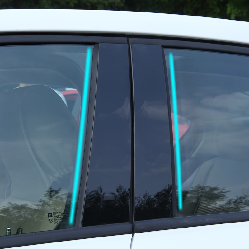 Ventana de PC brillante decorada/placa protectora/cubierta para Kia K2 K3 K4 KX5 Sportage R CB052