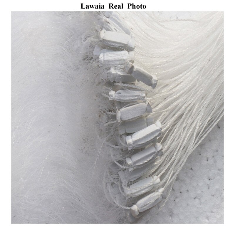 Lawaia Monofilament Gill Fishing Net For Fishing Trap Cast Minnow Crab Fish with Float 1.2M High 20M Length Fish Net Accessory