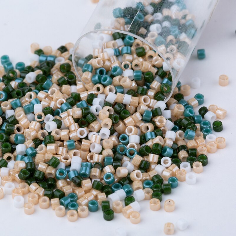 Soather miyuki 11/0 seedbeads delica glasperler japanske kvinder armbånd perle til håndværk festkjole laver 3g ca. 600 stk.