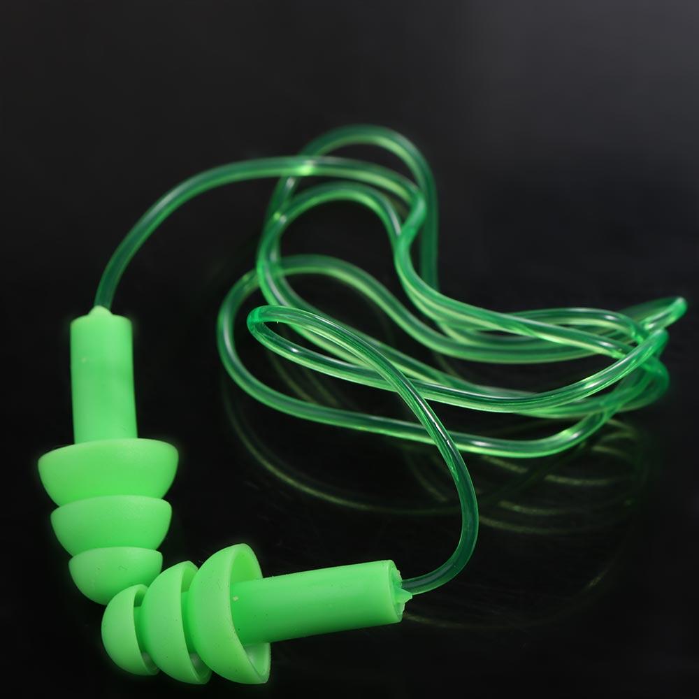 Zwemmen Accessoires Slaap Oordopjes Gehoor Voor Volwassen Zwemmen Zwemmen Oordoppen Siliconen Oordoppen Neus Clip Oordopjes met Touw