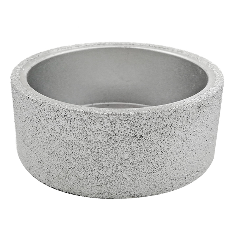Gtbl 75Mm X 30Mm Hand-Held Slijpschijf Vacuümgesoldeerde Diamant Platte Slijpschijf Profiel Wiel Voor steen Kunststeen