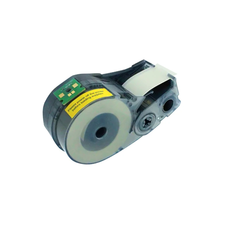 Kompatybilny z Brady BMP21-laboratorium/plus M210 drukarka etykiet M21-750-595 19.1mm biały/pomarańczowy/czerwony/niebieski 3/4 'kaseta z etykietą winylową