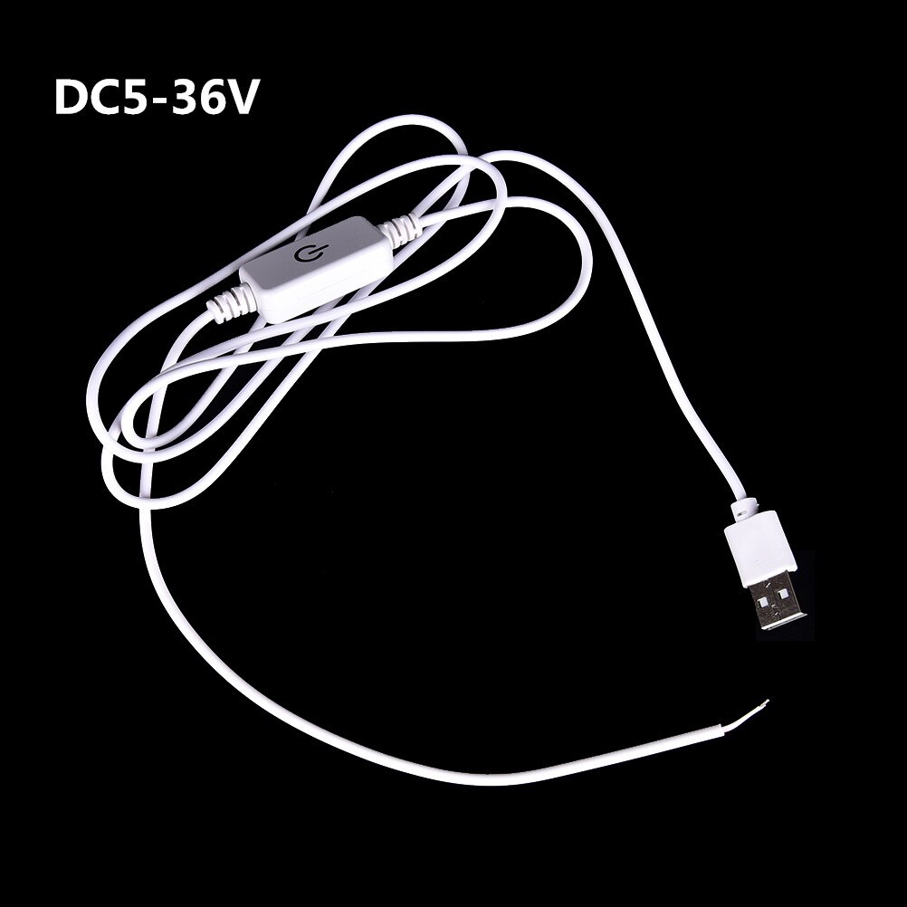 Led Strip Touch Dimmer Brightness Control Dimmer Dimmer 2A Lichtschakelaar Aanpassing Led Touch Dimmer Usb Lengte 1.5Meter