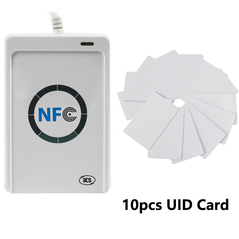 13.56MHz M1 Card Reader Writer rfid Copier Duplicator NFC RFID Smart Card Reader Writer: Writer 10 cards