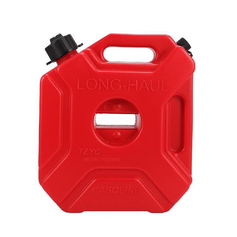 5L Fuel Tank Petrol Diesel Anti-static Plastic Petrol Barrel Truck Auto Motorcycle Save Jerrycan Anti-slip Bboard