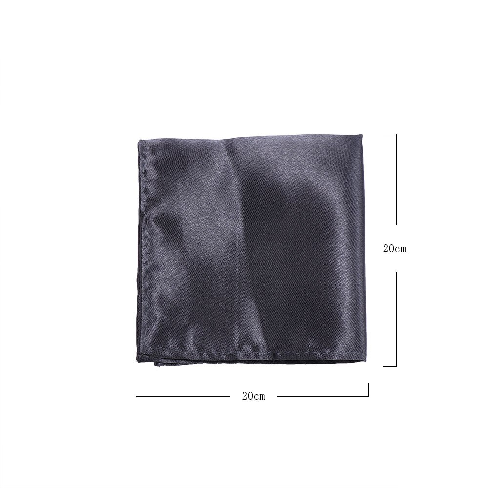 Écharpe carrée noire rouge bleu | Costume blanc homme, accessoires serviette de poche pour Banquet de mariage anniversaire