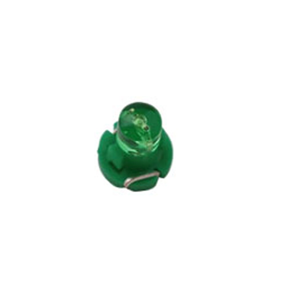 10PCS Car Interior Light T3 Wedge LED Auto Instrument Bulb 12V Automobiles Air Conditioner and Push-Button Bulbs: 10pcs green