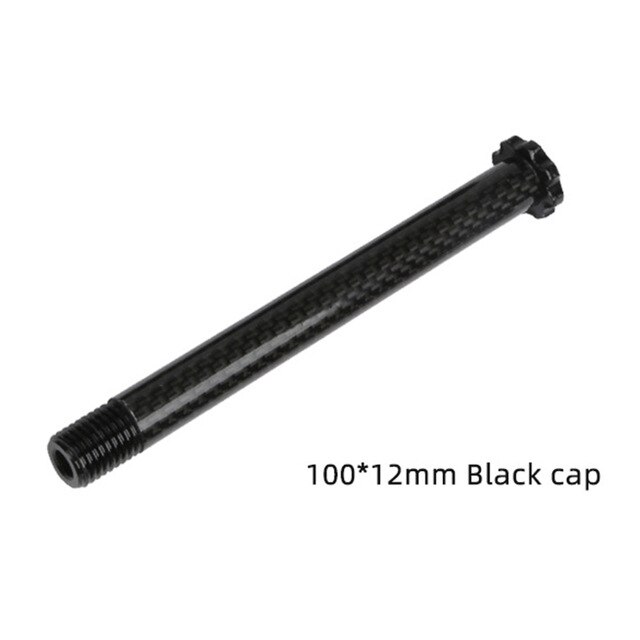 J&L X-12 Asse Passante 100*12mm 22,5g Nero Per Forcella Specialized Roubaix Vecchia Versione, In Alluminio