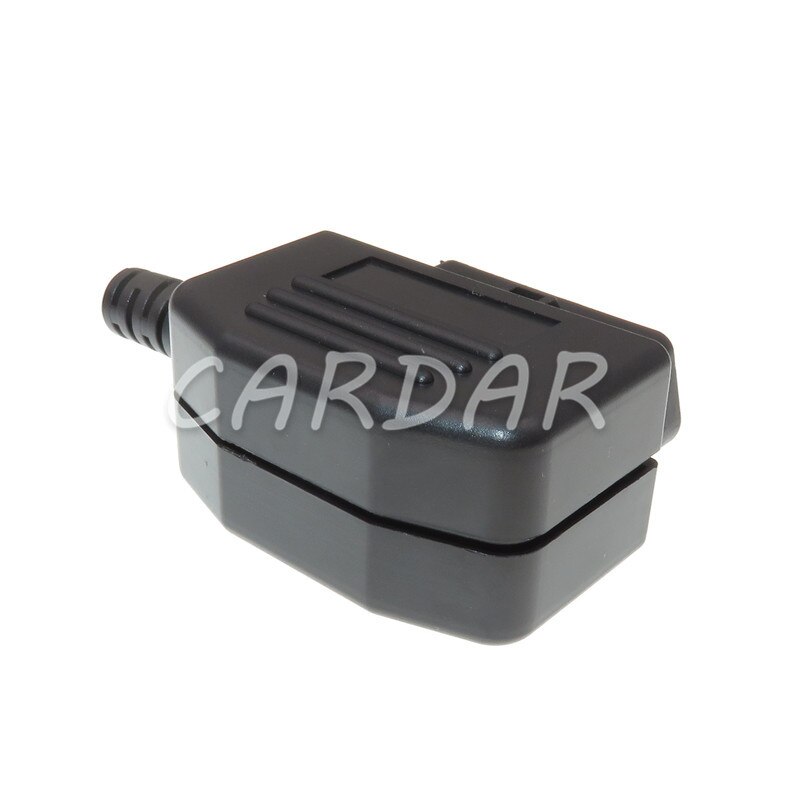 1 Set 16 Pin Automotive OBD2 OBDII Connector Auto OBD Test Diagnostic Plug