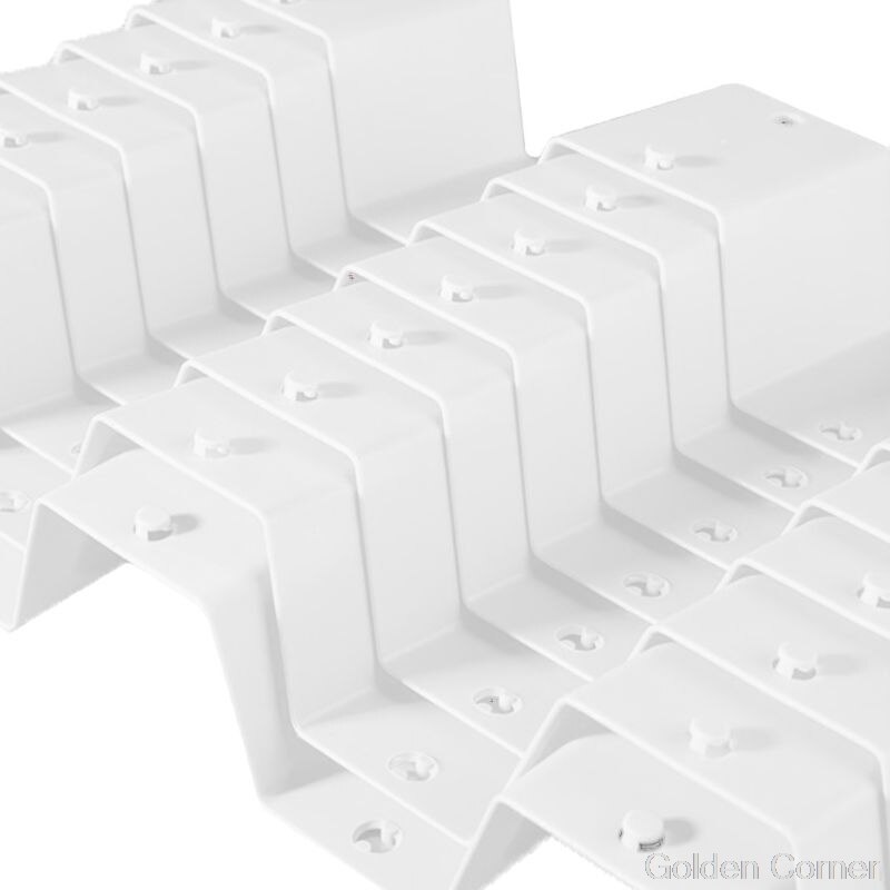 Organizador de cajones en forma de panal, divisores de armario, Partición de plástico para ropa pequeña y tablilla cosmética, 8 Uds.