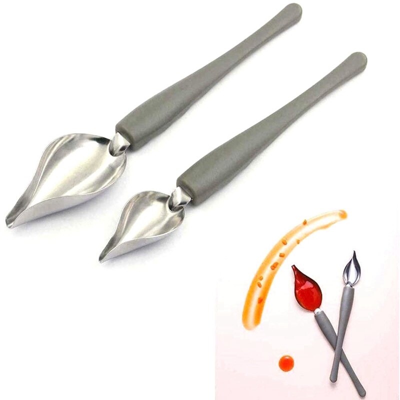 Culinary Drawing Decorating Spoon Set with ​Kitchen Non Stick Loaf Pan Banana Bread Baking Bakeware Cookware Tray