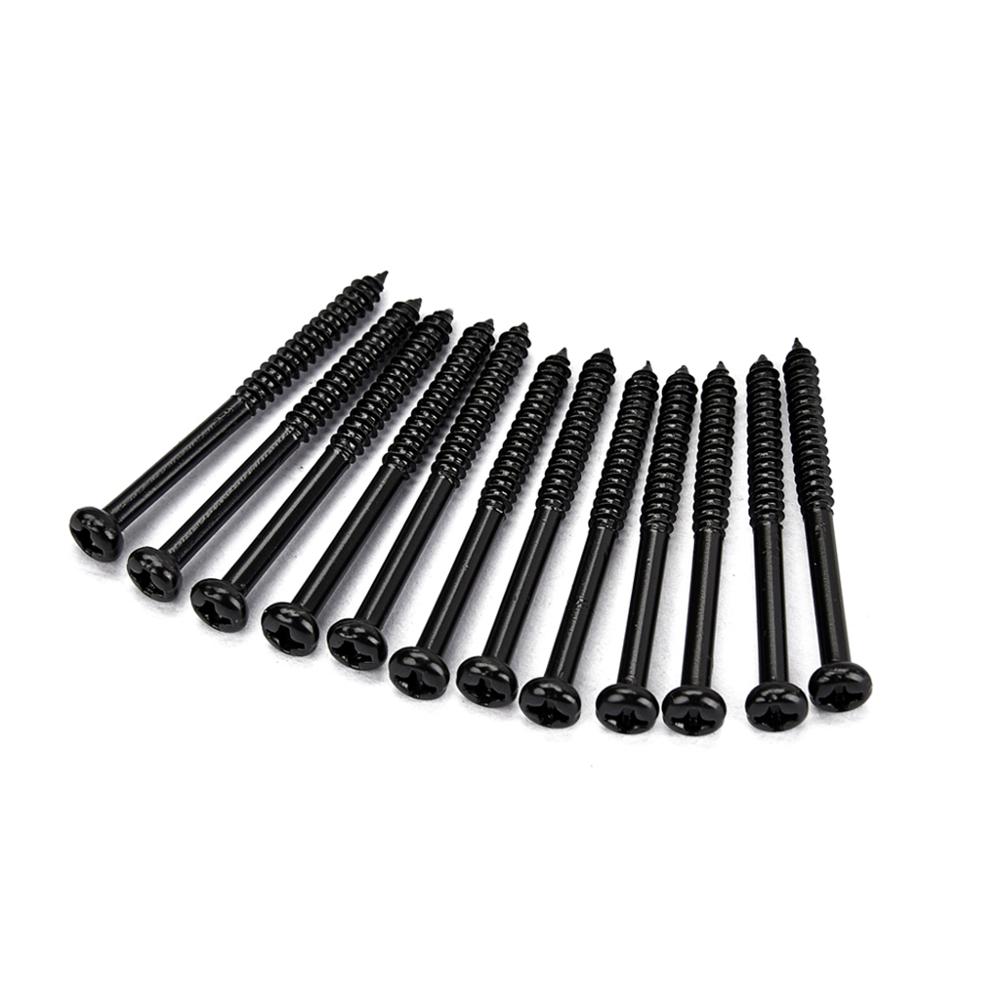 12x Bass Pickup Schroeven voor PB JB P90 Pickups Muziekinstrument Onderdelen