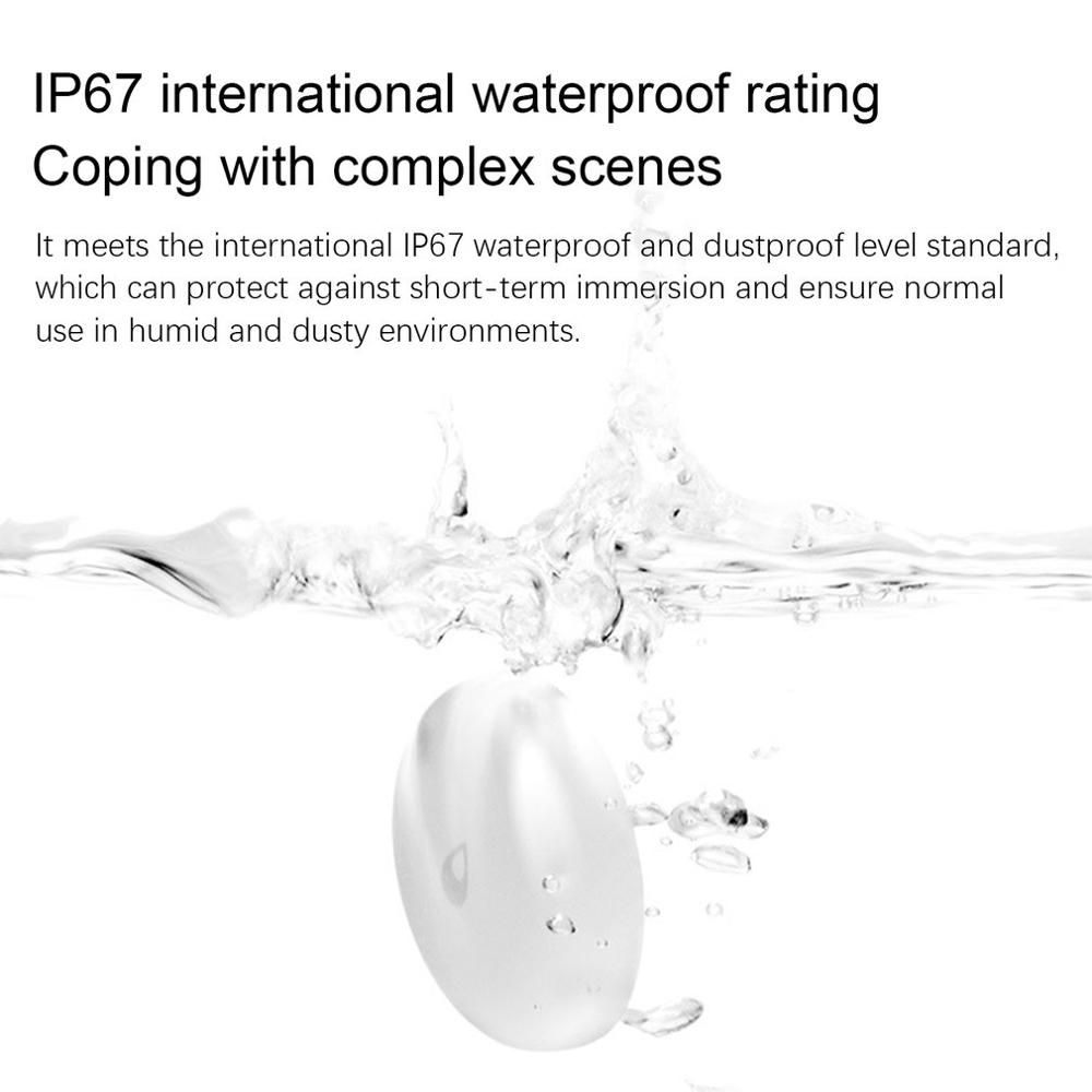 Smart Home Flooding Sensor Detector Overflow Leaking Water Tank Full Water Remote Alarm Sensor