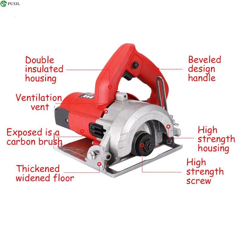 [Machine + Metal Saw Blade] Multifunction Portable Electric Brick / Wood / Stone Cutting Saw