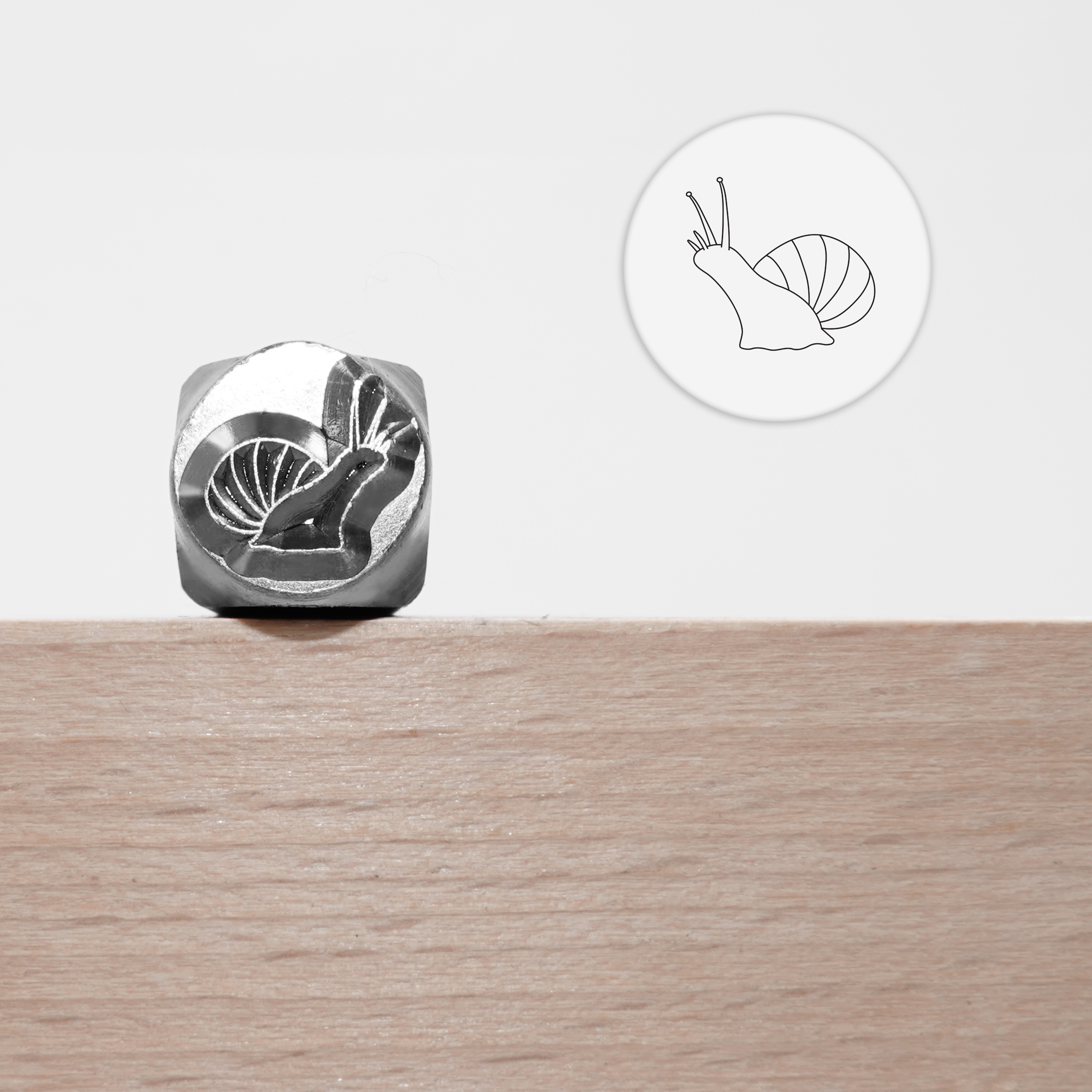 Metal Stamping Jewelry Making Supplies Forest Animals Metal Stamp for Metal, Jewelry (8.5mm): Lavender