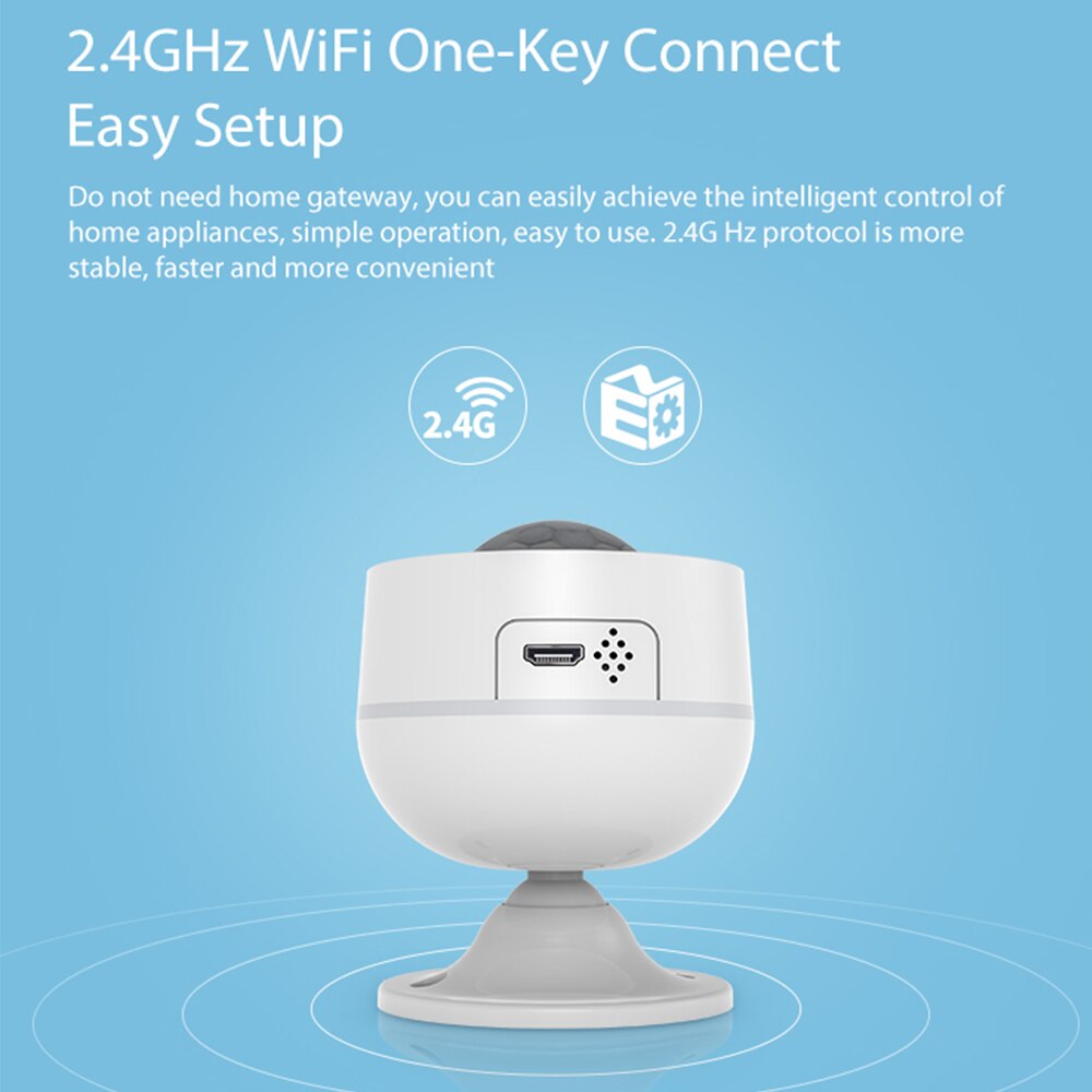 NEO Coolcam Wifi Temperature and Humidity Built In PIR Motion Detector