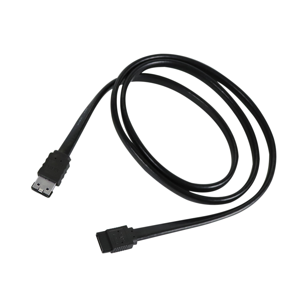 0.5M 1M Sata to eSATA Hard Drive Data Transition Cable SATA Extension SATA TO E-SATA Connector cable with Shrapnel