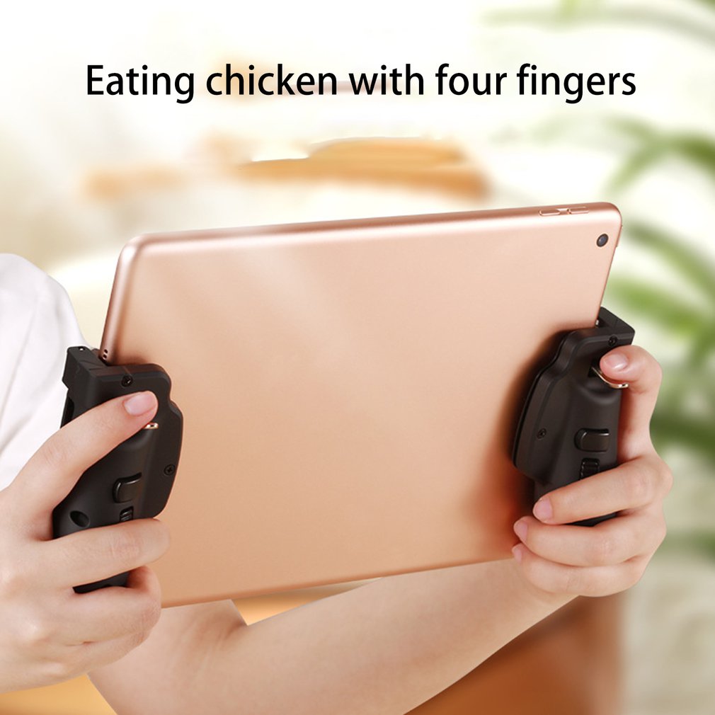 Mobile Trigger Controller for ipad Gamepad Grip Fire Aim Button Joystick Tablet FPS Game Handle For Android Iphone Gamepad