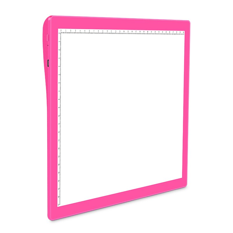 Elice – tablette graphique numérique pour dessin, avec fonction de charge, style batterie: Pink