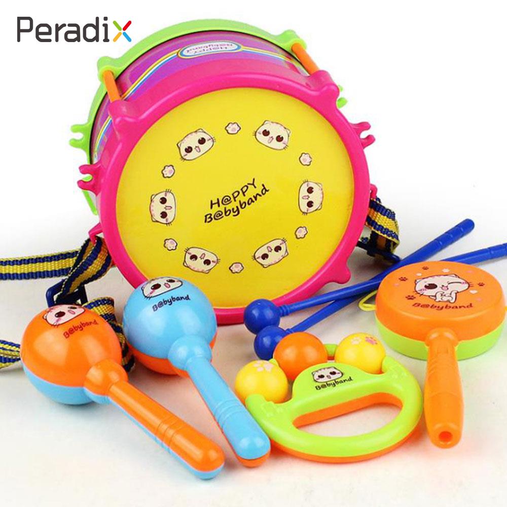 Instruments Set Educational Musical Instruments Toy Drum Bell Instruments Toy Early Education