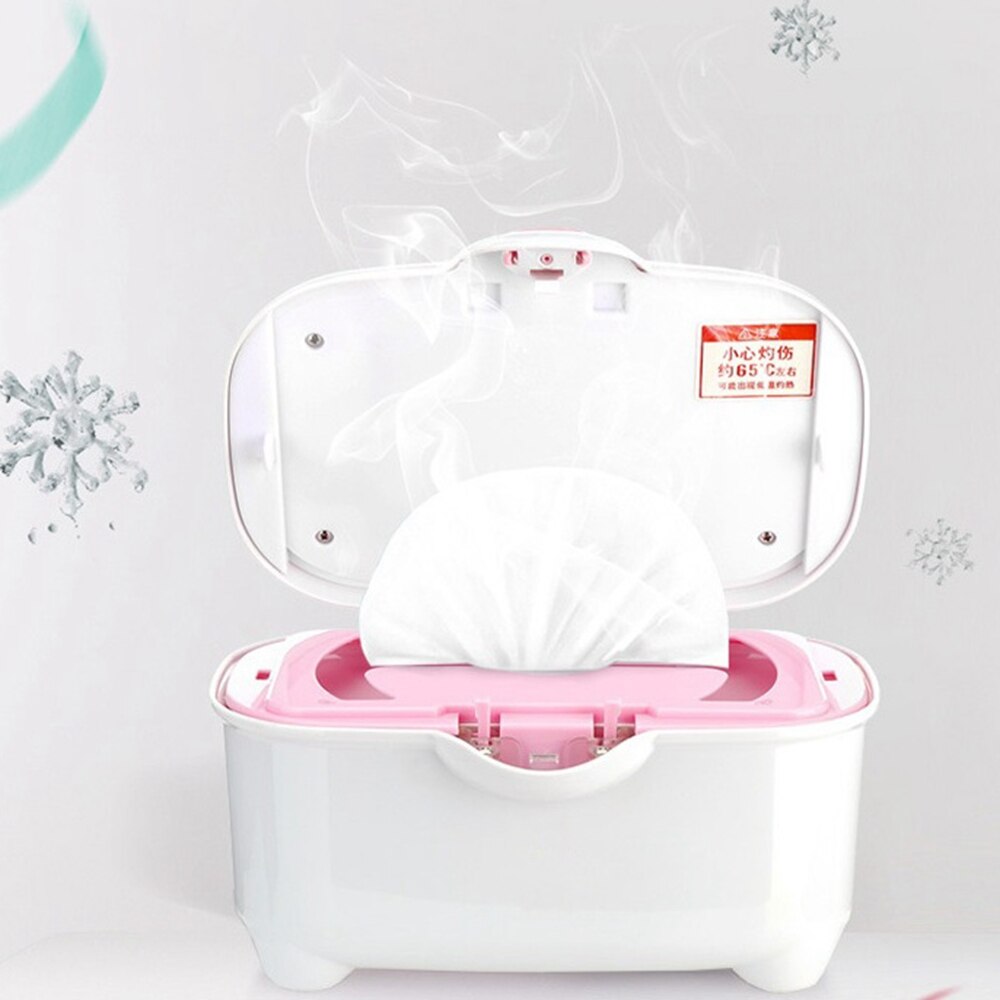 Dmwd 220v elektriske servietter boks babyservietter varmelegeme konstant temperatur opvarmning vådt håndklæde dispenser automatisk varmebesparelse