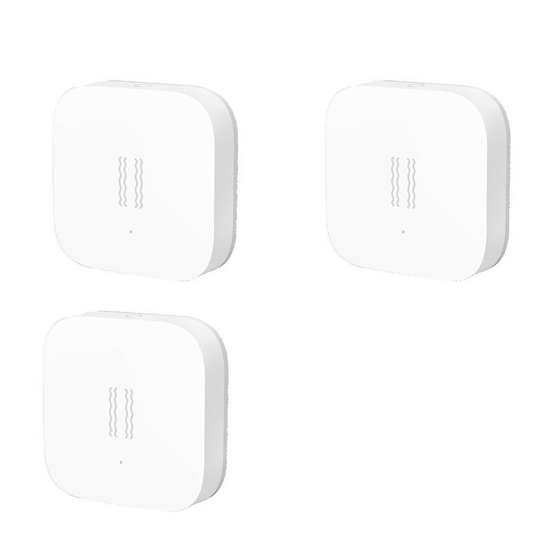 Original Aqara Vibration Shock Sensor Built In Gyro Motion sensor for Xiaomi Mi Home App Global Edition: 3pcs