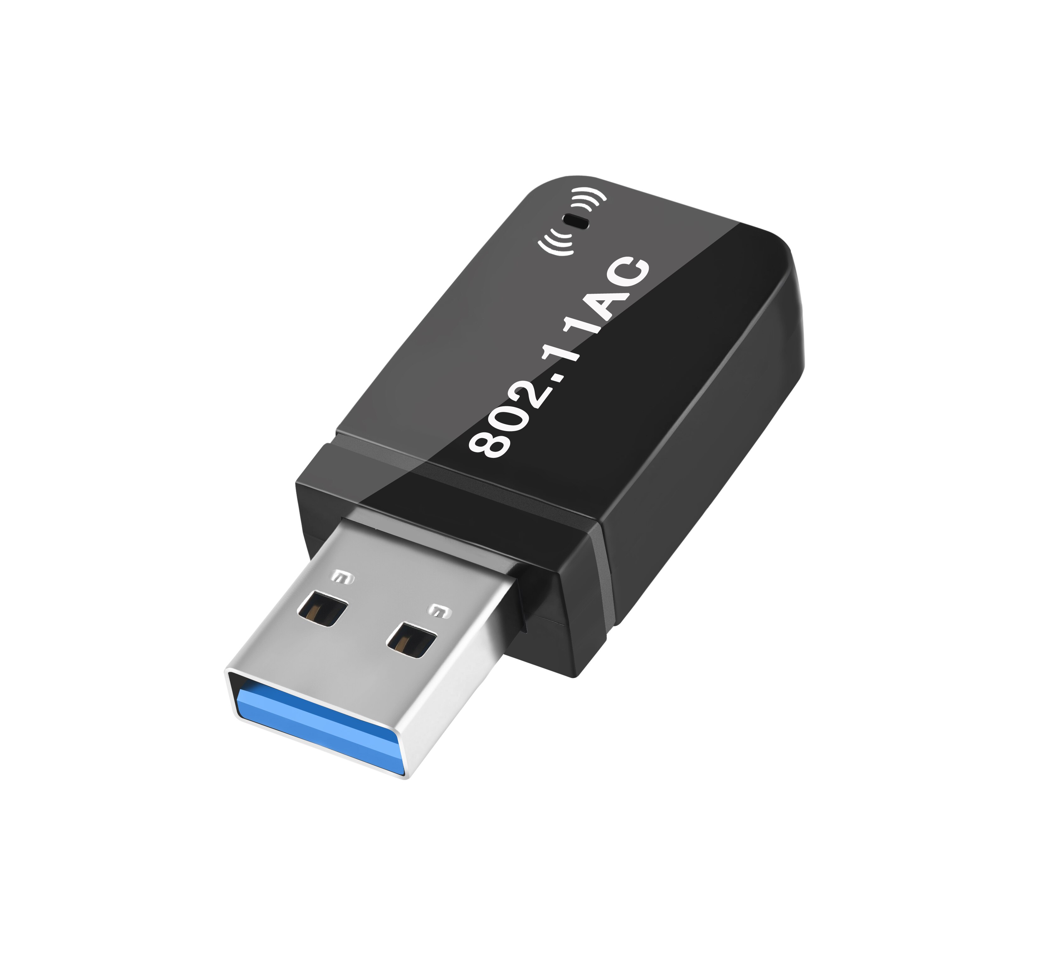 High Speed USB 3.0 Gigabit Wireless Wifi Adapter 2.4Ghz/5Ghz Dual Band Network Card RTL8812BU 2dBi Antenna For PC card: Default Title