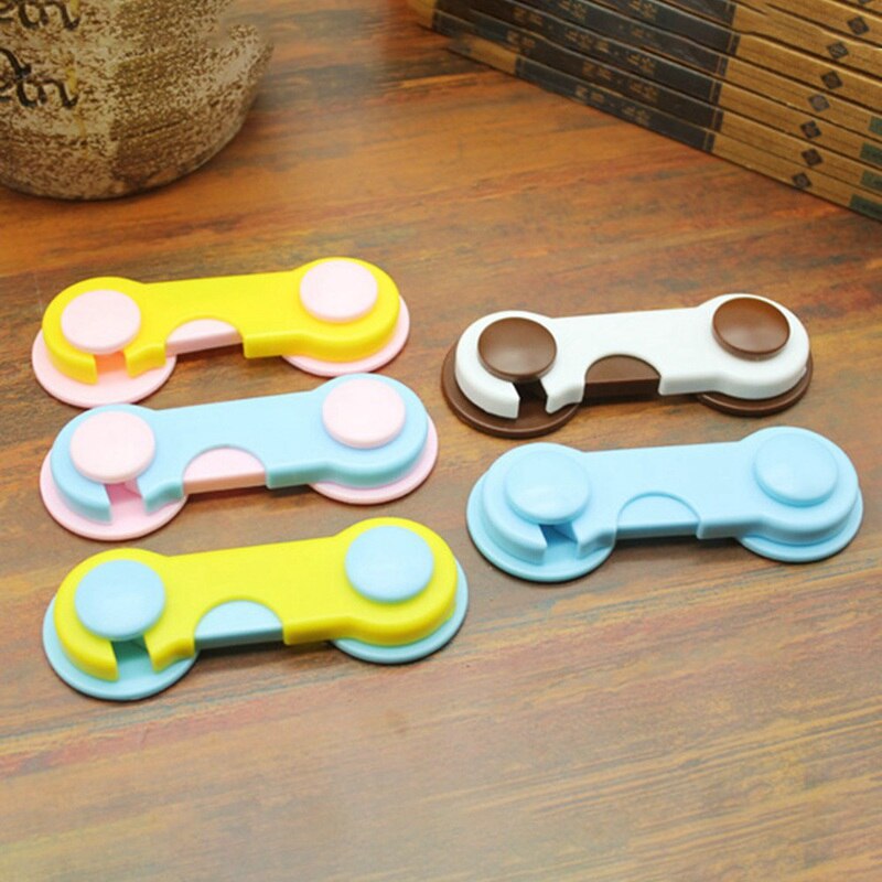 1pc Plastic Cabinet Lock Child Safety Baby Protection From Children Safe Locks For Refrigerators Baby Security Drawer Latches