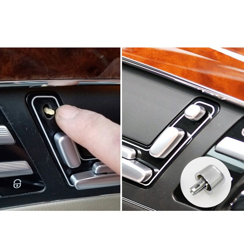 Interior Seat Adjust Button Handle Replacement Car Auto Trim Practical