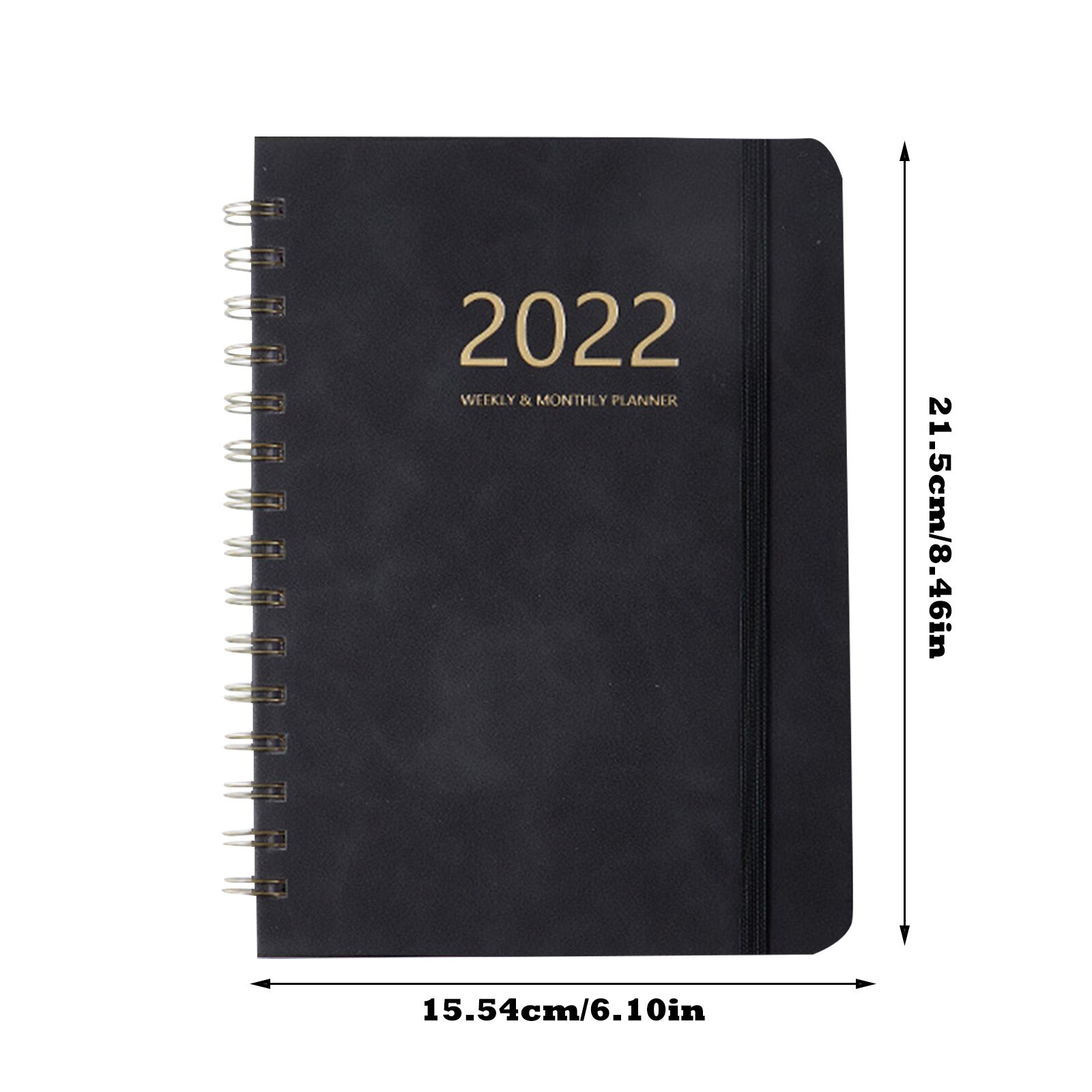 Daily Planner Schedule Business Notebook 2022 Weekly and Monthly Academic Planner Time Management Personal Agenda Organizer