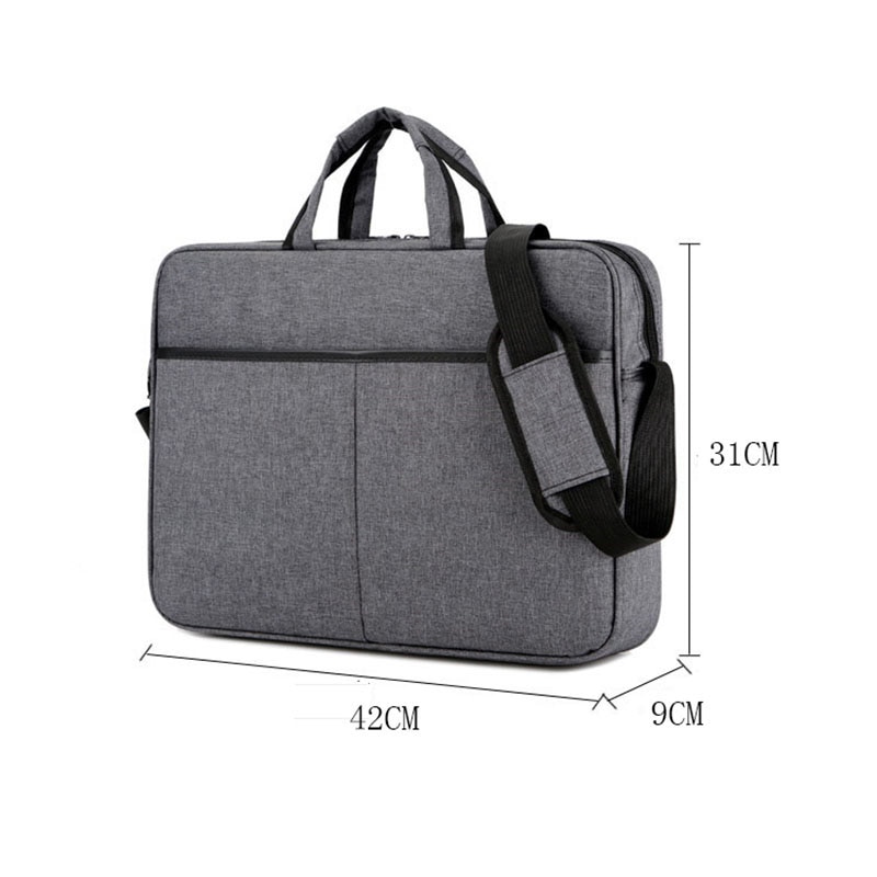 Briefcase Men Handbag Large Capacity Portable Thin Super Multifunction Big Size 15.6 inches Laptop Handbags