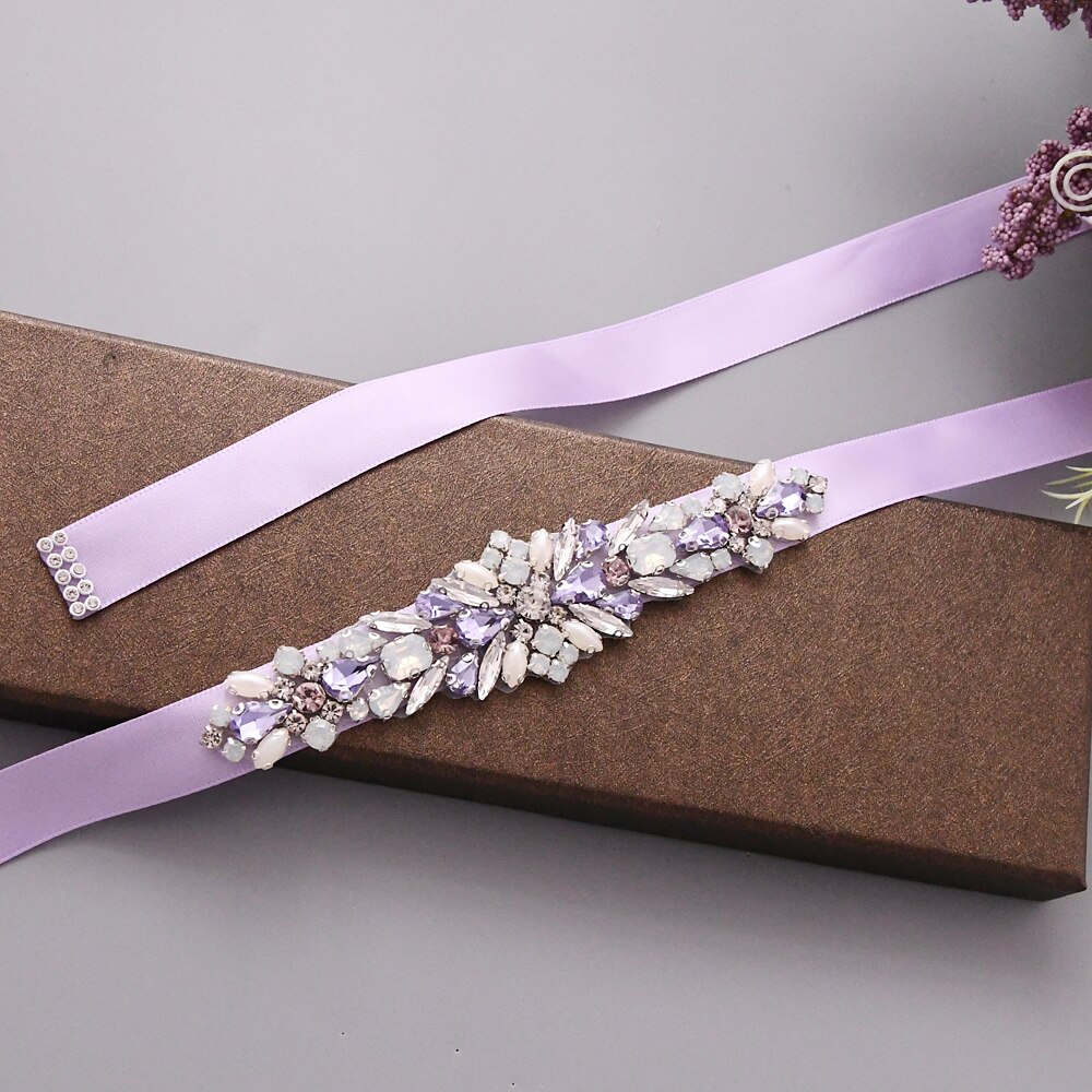 Trixy  s451 ursnygga bröllopsbälte skärp dam strass bälte brud skärp bälte kristall bälte diamant bälten för bröllop tillbehör