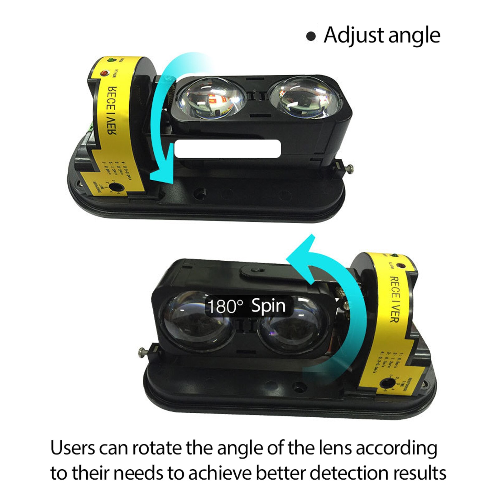 100M Dual Beam Sensor Actieve Infrarood Intrusion Detector Home Perimeter Infrarood Alarm