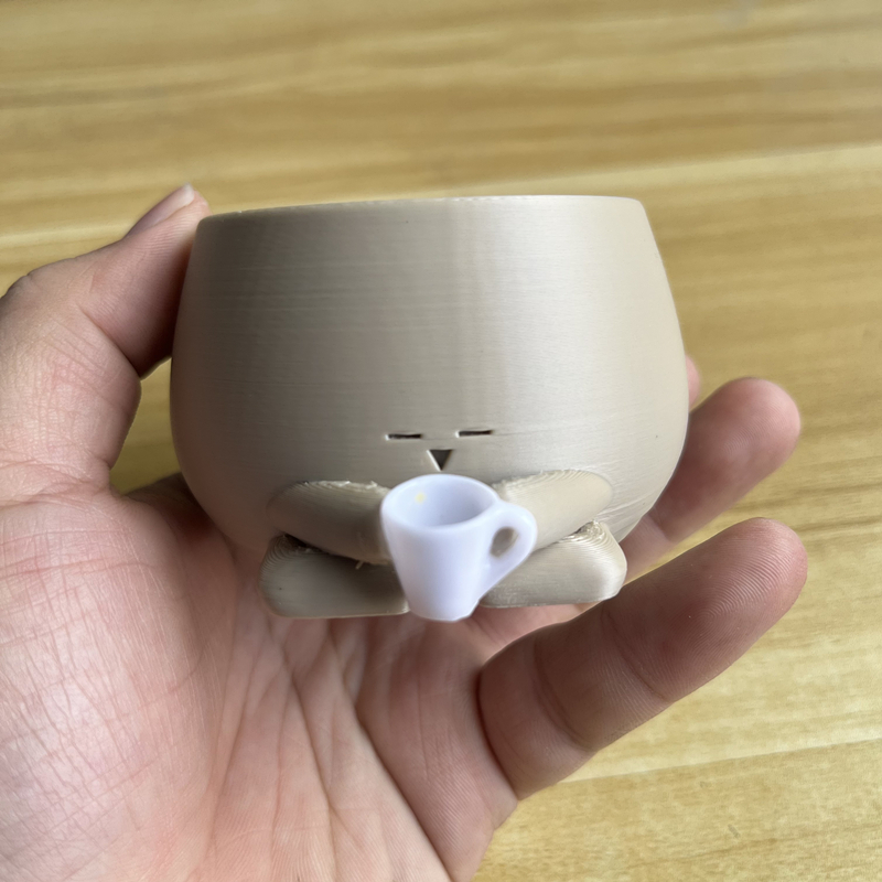 Maceta acogedora para sujetar bebidas, maceta de jardinería, soporte para plantas pequeñas, soporte para plantas de aire, macetas para plantas de interior