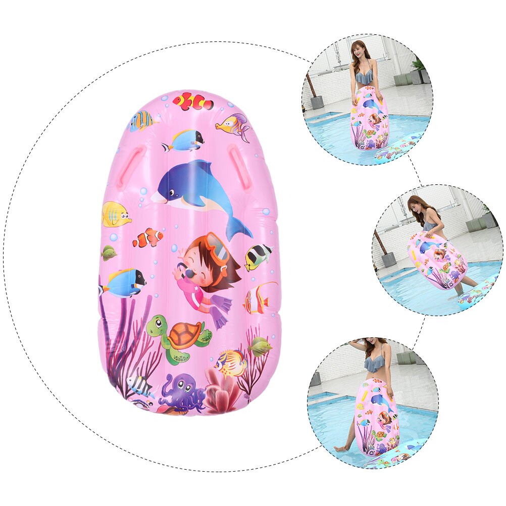 1pc PVC Floating Pad Swimming Inflatable Floating Swimming Board Surfboard