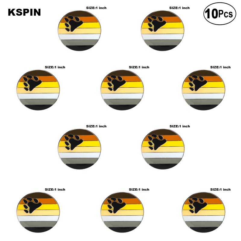 Biseksuele Pride Revers Pin Vlag Badge Broche Pins Badges 10 Stuks Veel