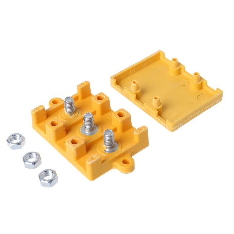 Electric Bicycle E Bike Motor Controller Wire Connection Box Insulation Box Phase Battery Wire Connector: 3