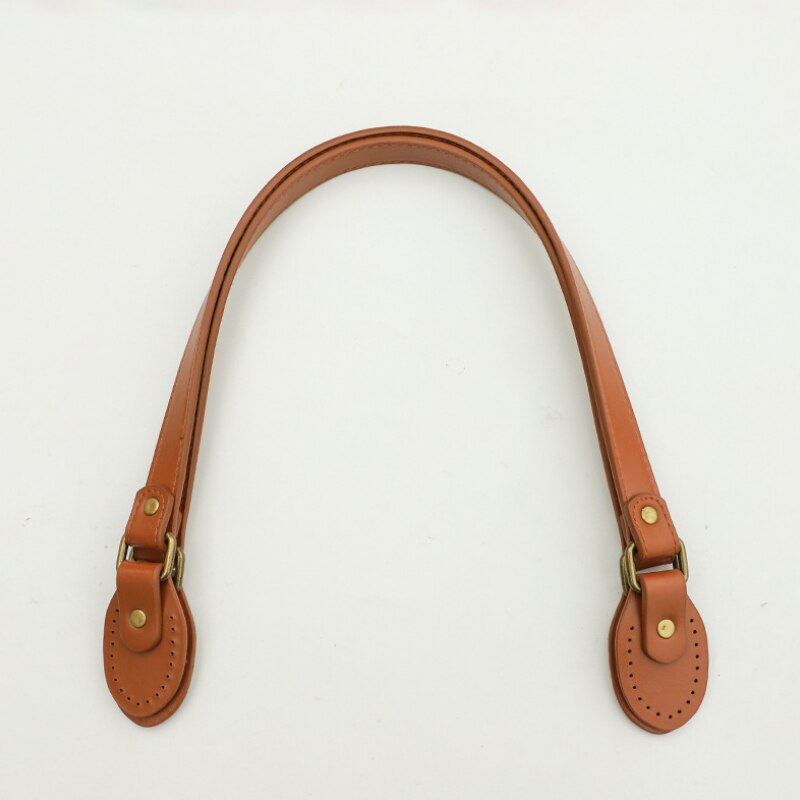 Een Stuk Afneembare Tas Handvatten Pu Lederen Diy Effen Kleur Vervanging Accessoires Voor Lady Schouder Handtas Riem Riem: E