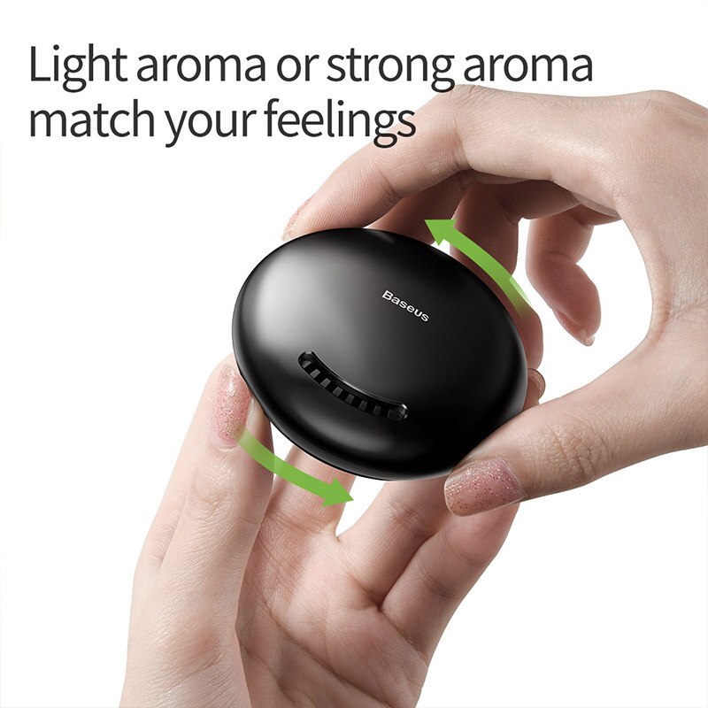 Baseus metalen auto luchtverfrisser parfum auto diffuser verstelbare aromatherapie vaste lucht uitlaat dashboard parfum geur