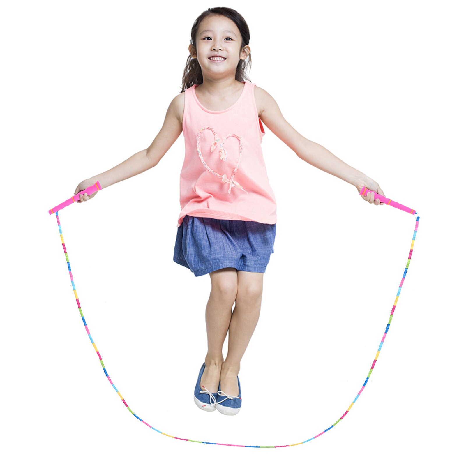 1PC Practical Jumping Rope Jumping Rope Beaded Exercise Jumping Rope