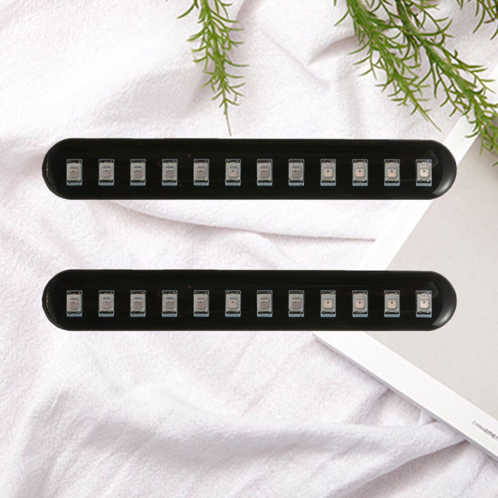 1PC 12 LED moto barre lumineuse bande frein arrêt clignotant plaque d'immatriculation lumière